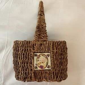 Woven Double Bottle Wine basket
